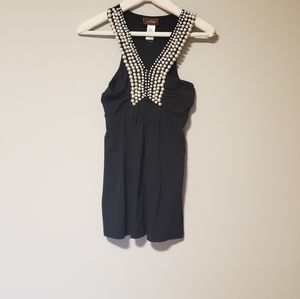 Women's Fancy Pearl Tank